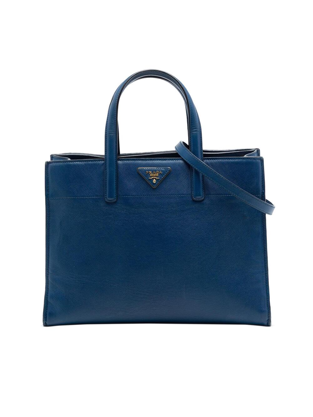 Prada Saffiano Soft Triple Pocket Tote #359367P68B